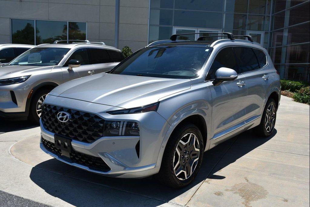 used 2021 Hyundai Santa Fe car, priced at $24,999