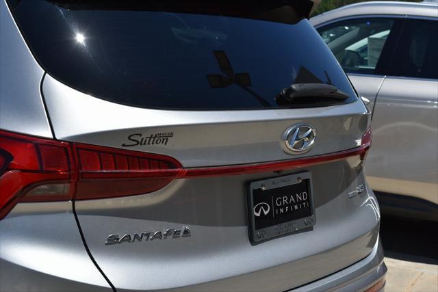 used 2021 Hyundai Santa Fe car, priced at $26,600