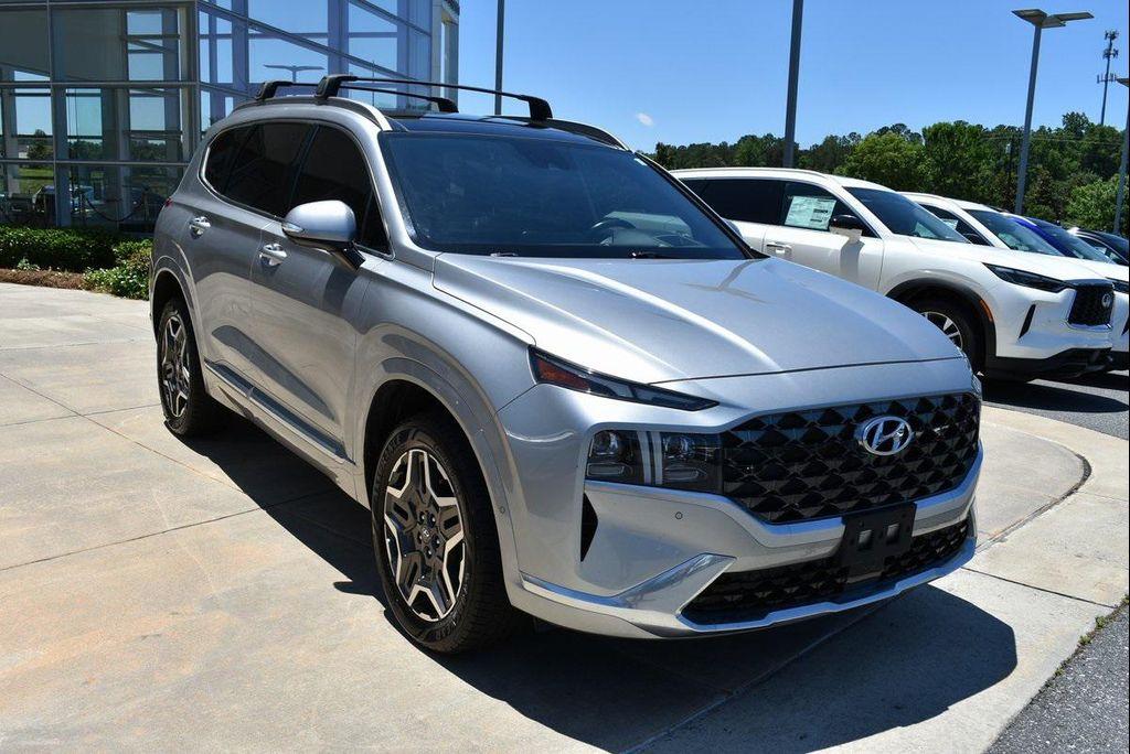 used 2021 Hyundai Santa Fe car, priced at $24,999