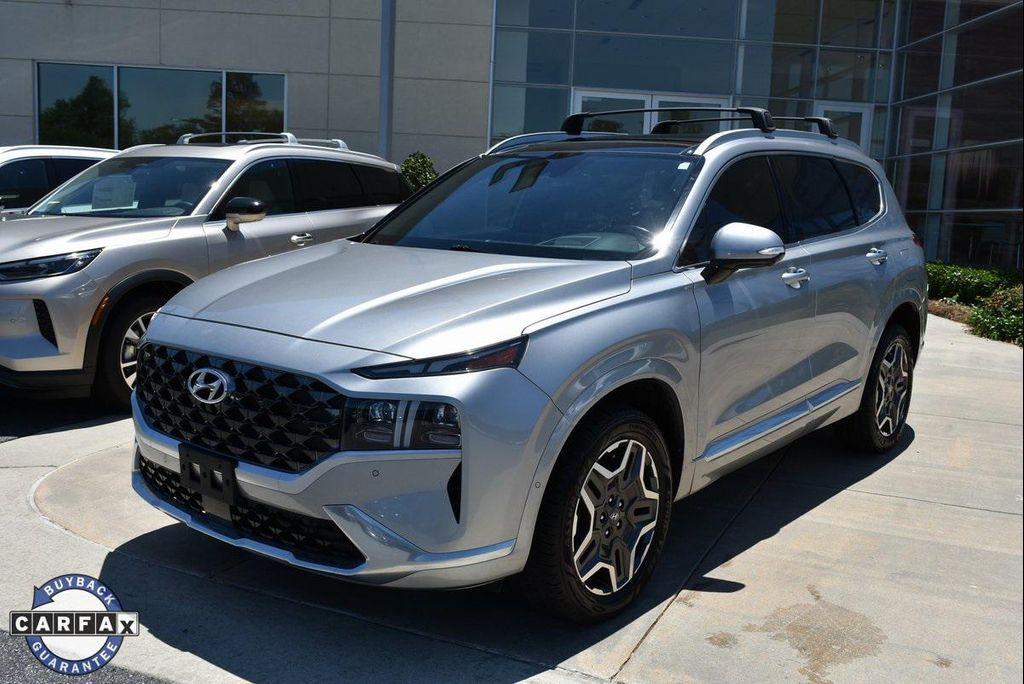 used 2021 Hyundai Santa Fe car, priced at $22,790