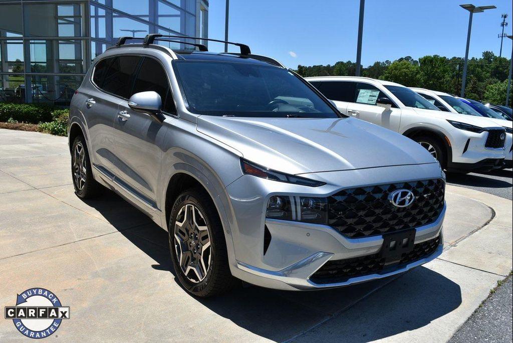used 2021 Hyundai Santa Fe car, priced at $22,790