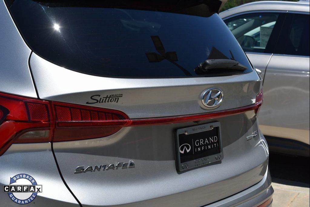 used 2021 Hyundai Santa Fe car, priced at $22,790