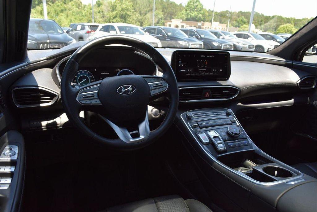 used 2021 Hyundai Santa Fe car, priced at $24,999