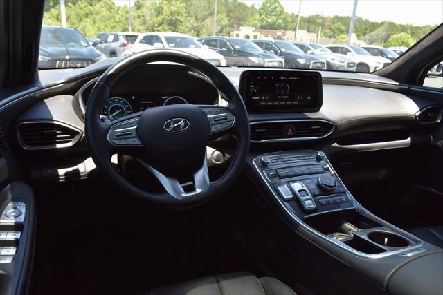 used 2021 Hyundai Santa Fe car, priced at $26,600