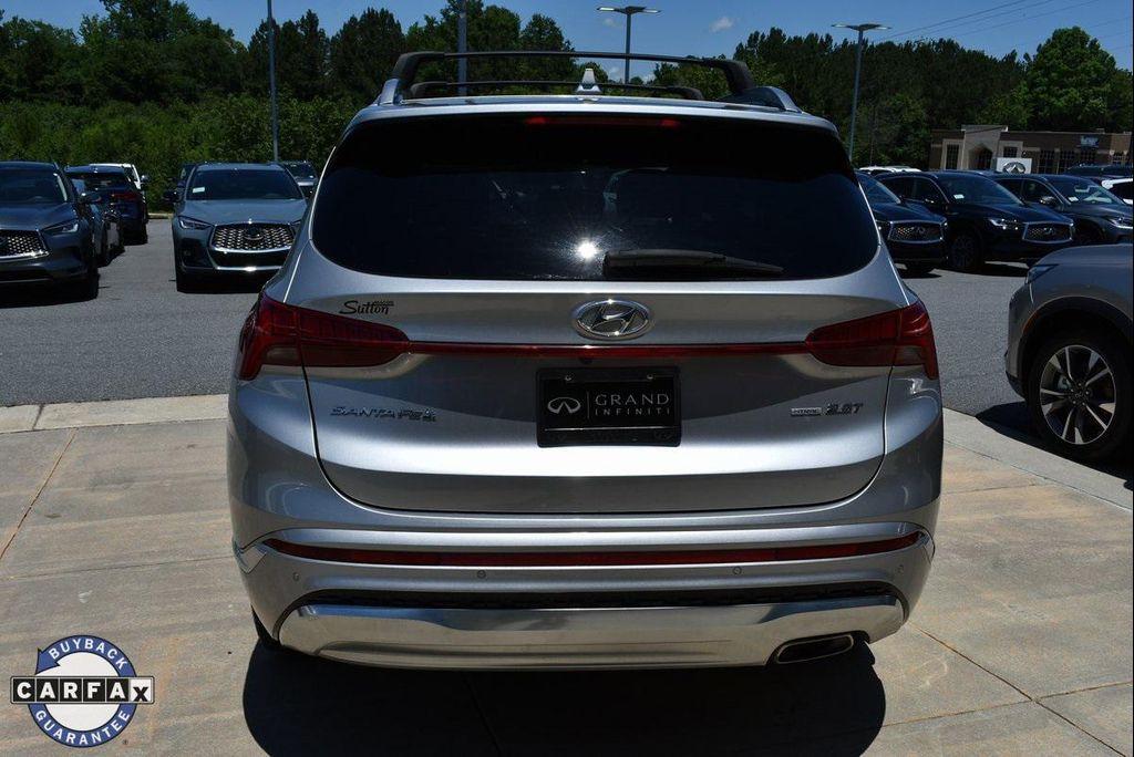 used 2021 Hyundai Santa Fe car, priced at $22,790