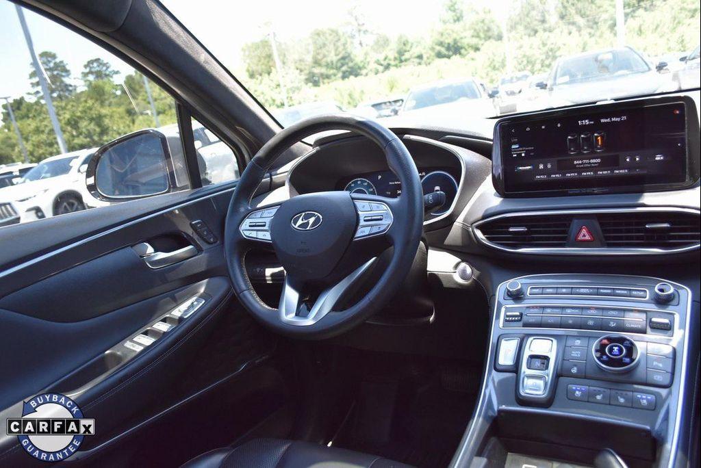 used 2021 Hyundai Santa Fe car, priced at $22,790