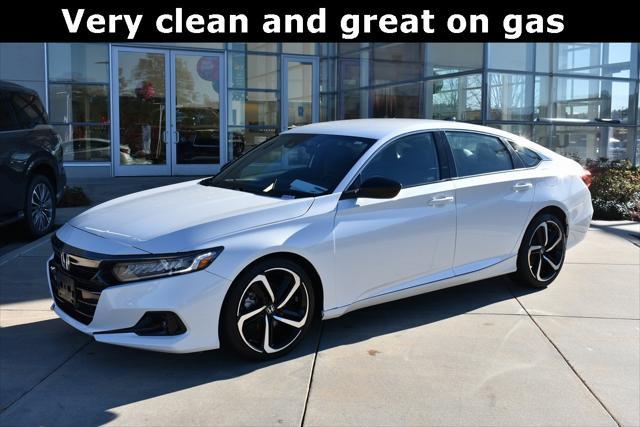 used 2021 Honda Accord car, priced at $24,305