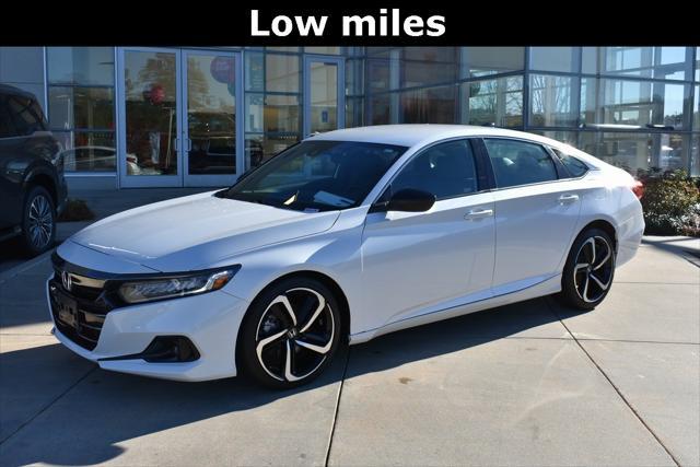 used 2021 Honda Accord car, priced at $24,305