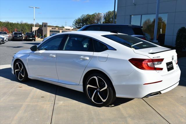 used 2021 Honda Accord car, priced at $24,305