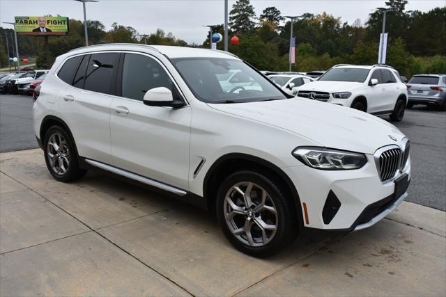 used 2022 BMW X3 car, priced at $28,257