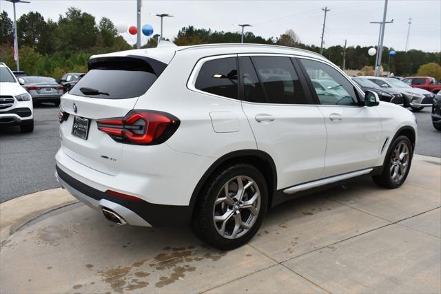 used 2022 BMW X3 car, priced at $28,257