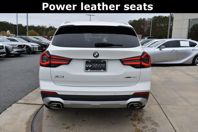 used 2022 BMW X3 car, priced at $28,257