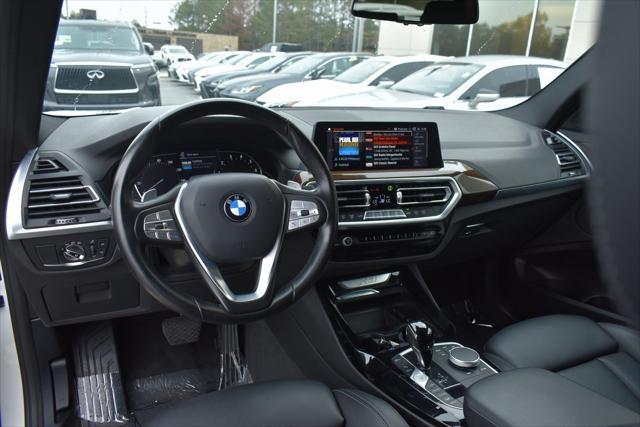 used 2022 BMW X3 car, priced at $28,257