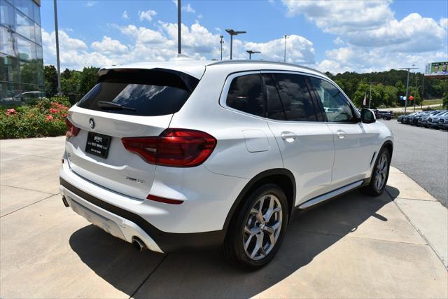 used 2021 BMW X3 car, priced at $23,891