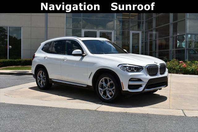 used 2021 BMW X3 car, priced at $23,891