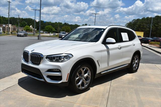 used 2021 BMW X3 car, priced at $23,891