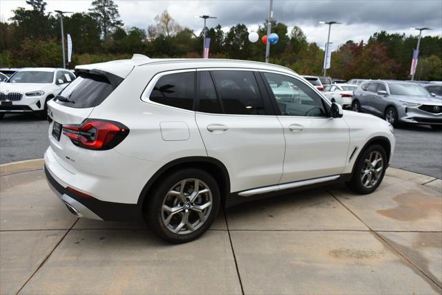 used 2022 BMW X3 car, priced at $30,322