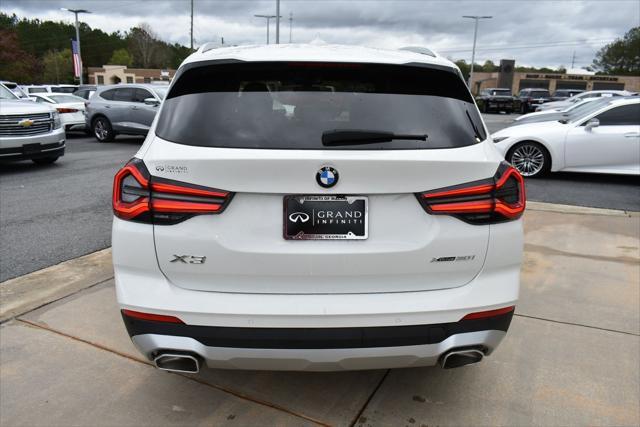 used 2022 BMW X3 car, priced at $30,322