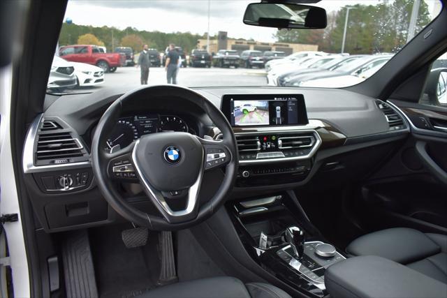 used 2022 BMW X3 car, priced at $30,322