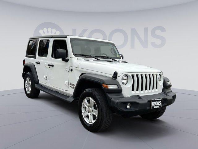 used 2021 Jeep Wrangler Unlimited car, priced at $28,000