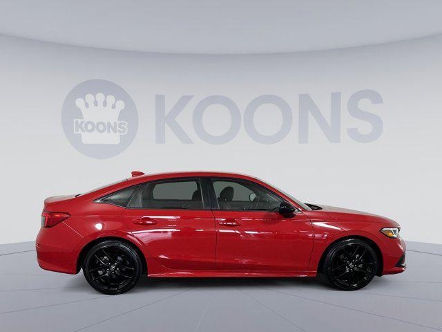 used 2022 Honda Civic car, priced at $23,500