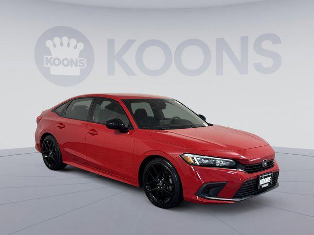 used 2022 Honda Civic car, priced at $23,500