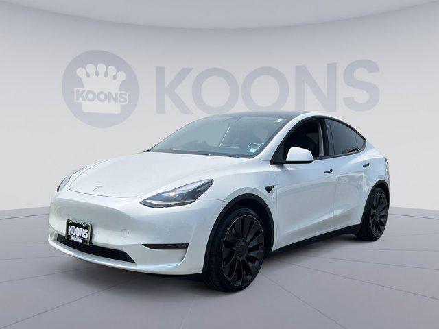 used 2022 Tesla Model Y car, priced at $31,000