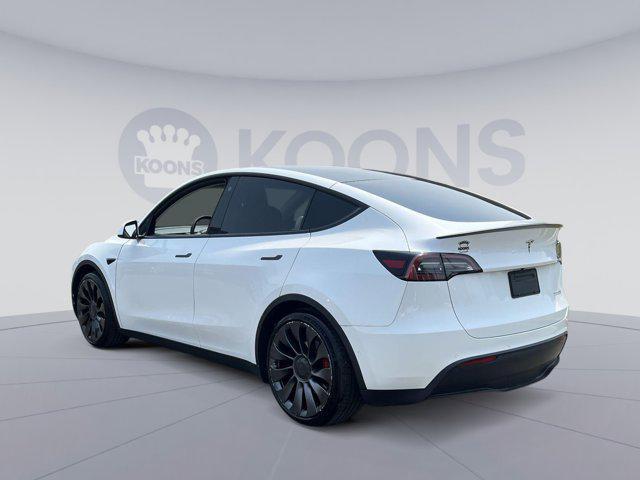 used 2022 Tesla Model Y car, priced at $31,000