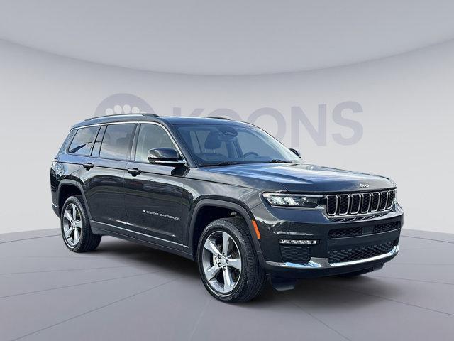 used 2022 Jeep Grand Cherokee L car, priced at $30,000