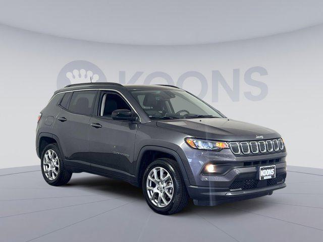 used 2022 Jeep Compass car, priced at $23,000