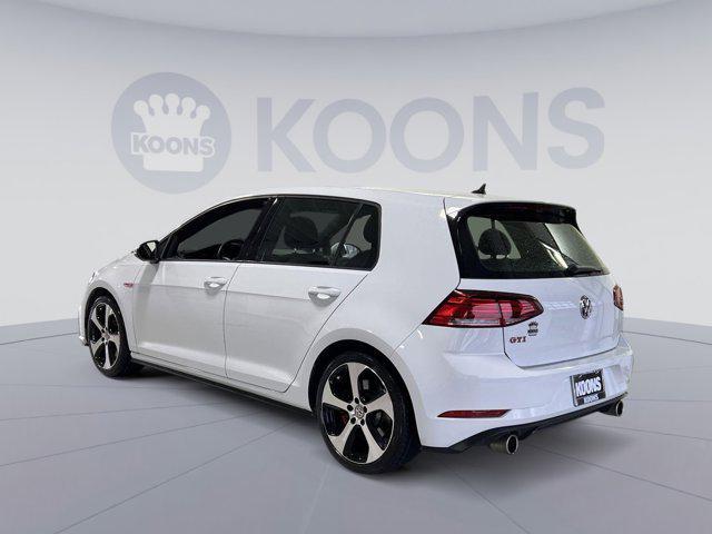 used 2019 Volkswagen Golf GTI car, priced at $18,500