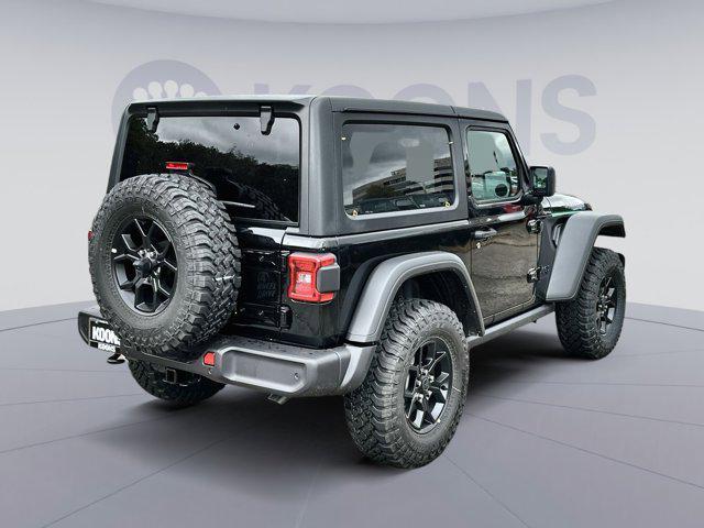 new 2025 Jeep Wrangler car, priced at $40,145