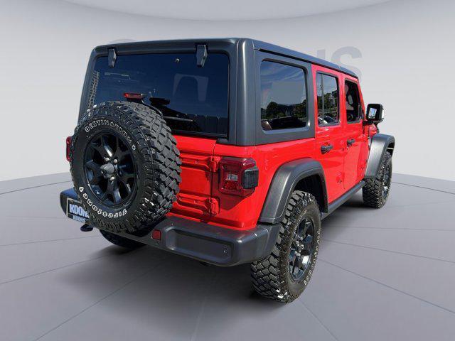 used 2020 Jeep Wrangler Unlimited car, priced at $24,000