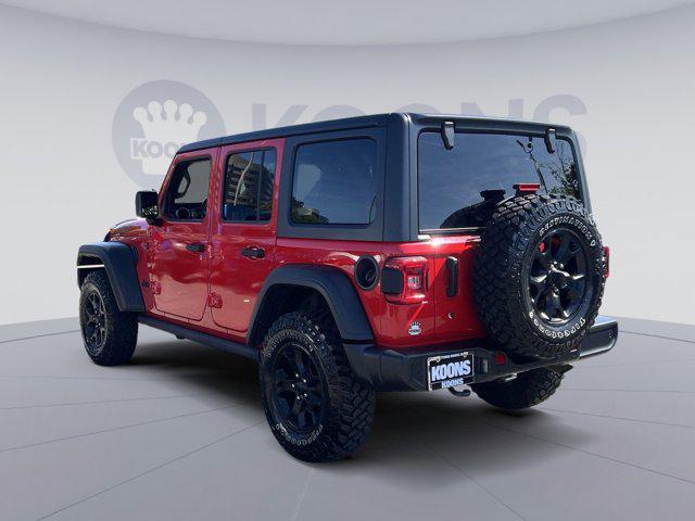 used 2020 Jeep Wrangler Unlimited car, priced at $24,000
