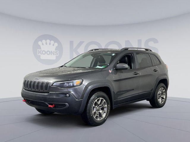 used 2021 Jeep Cherokee car, priced at $23,500