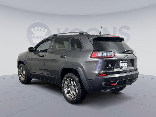 used 2021 Jeep Cherokee car, priced at $22,500
