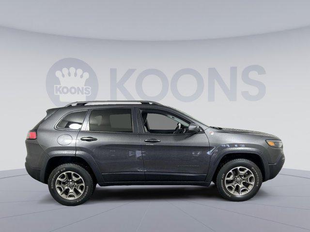 used 2021 Jeep Cherokee car, priced at $22,500