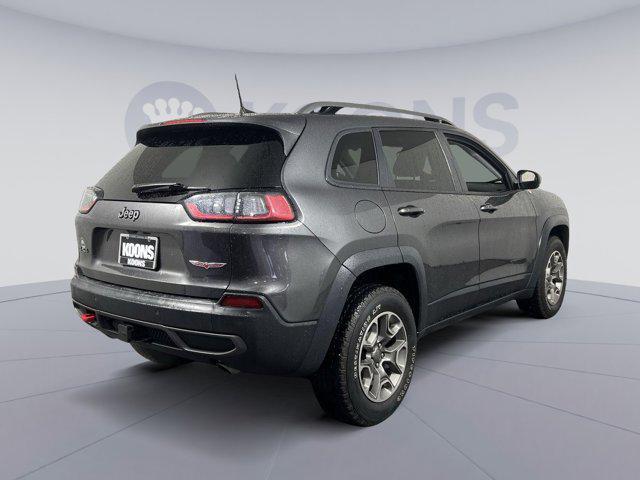 used 2021 Jeep Cherokee car, priced at $22,500