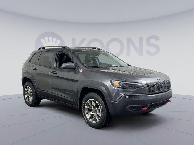 used 2021 Jeep Cherokee car, priced at $22,500