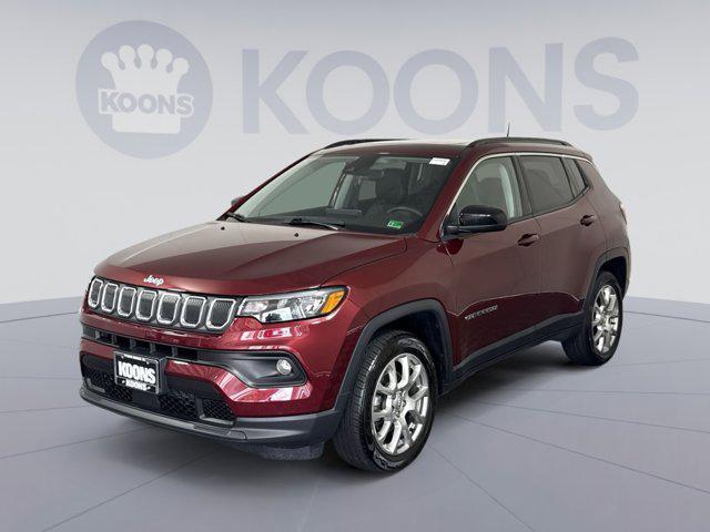 used 2022 Jeep Compass car, priced at $22,000