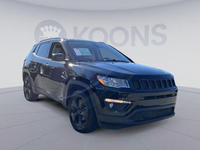 used 2020 Jeep Compass car, priced at $17,500