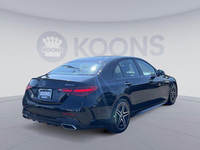 used 2022 Mercedes-Benz C-Class car, priced at $34,000