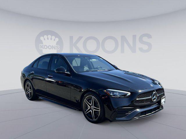 used 2022 Mercedes-Benz C-Class car, priced at $34,000