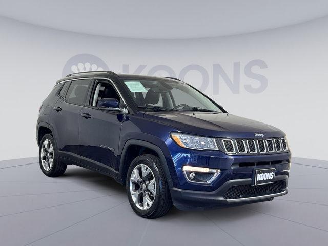 used 2020 Jeep Compass car, priced at $17,500