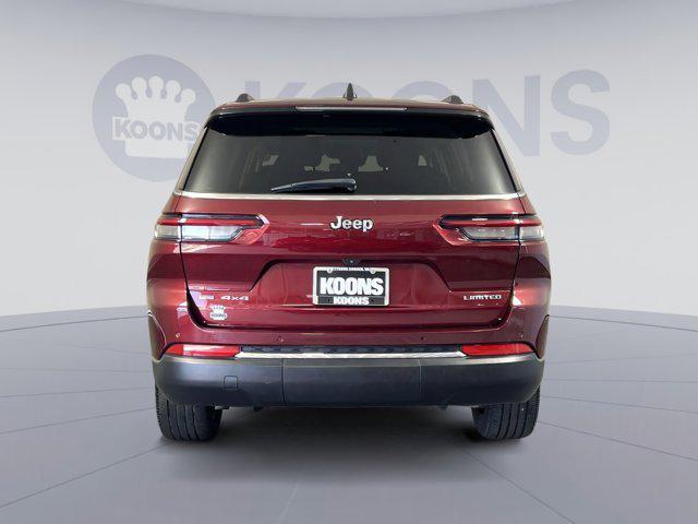 used 2022 Jeep Grand Cherokee L car, priced at $30,500