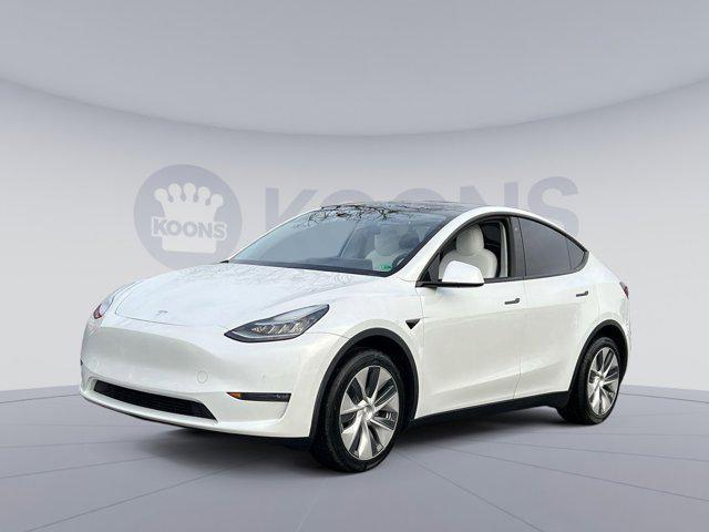 used 2020 Tesla Model Y car, priced at $28,000