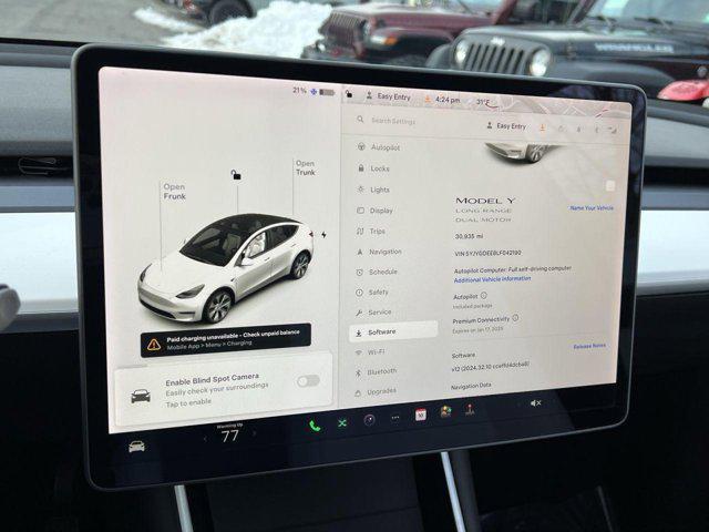 used 2020 Tesla Model Y car, priced at $28,000