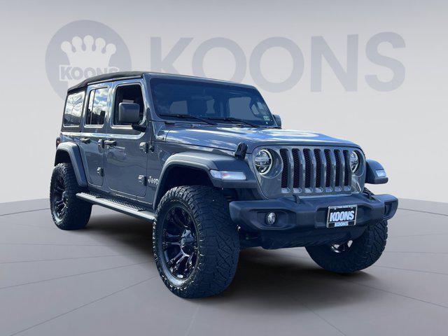 used 2021 Jeep Wrangler Unlimited car, priced at $28,000