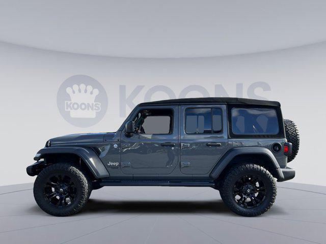 used 2021 Jeep Wrangler Unlimited car, priced at $28,000