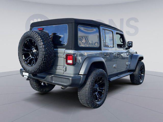 used 2021 Jeep Wrangler Unlimited car, priced at $28,000